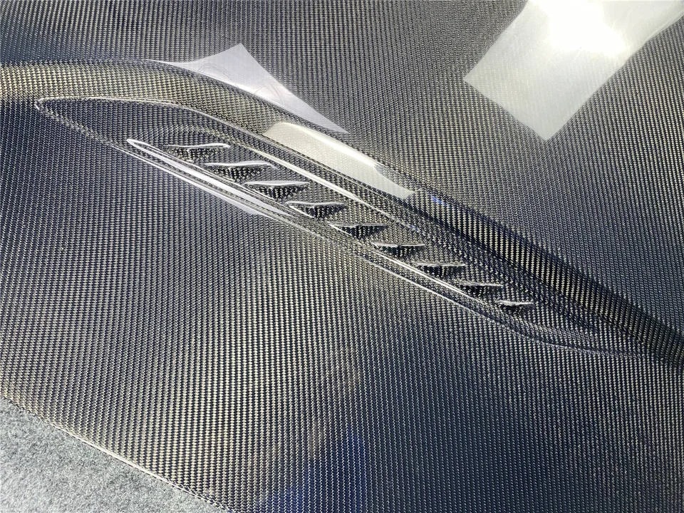 High Quality Front Engine Hood Cover for 2021  Model 3 Carbon Fiber Bonnet